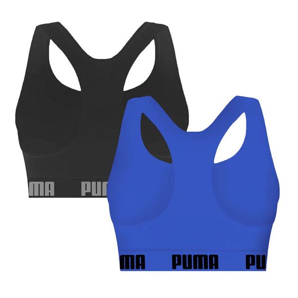 Imagem de Kit 2 Tops Puma Nadador Sem Costura Feminino