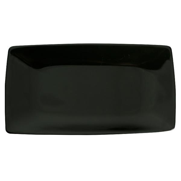 Imagem de Kit 2 travessas  22cm oriental preto porcelana germer