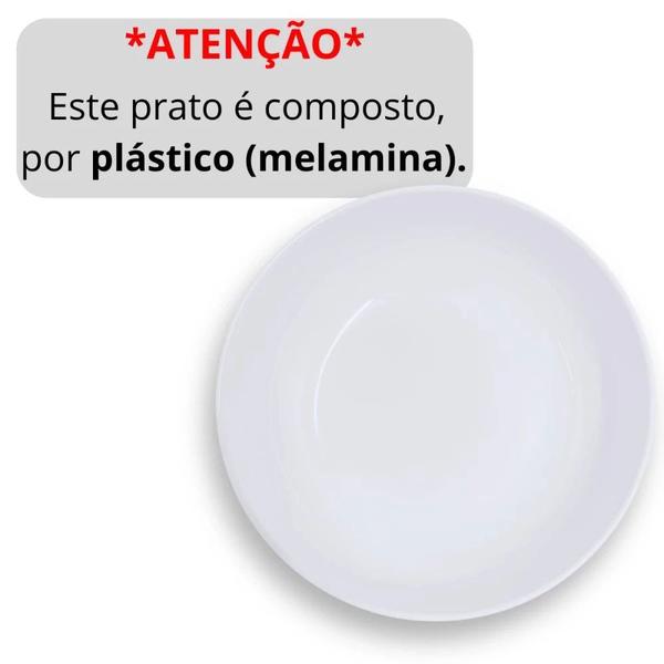 Imagem de Kit 2 Travessas 33 Cm Prato Oval + 3 Tigelas Cumbuca 1,5 L Melamina + 4 Molheiras Tigela 225 Ml Restaurante  Bestfer 