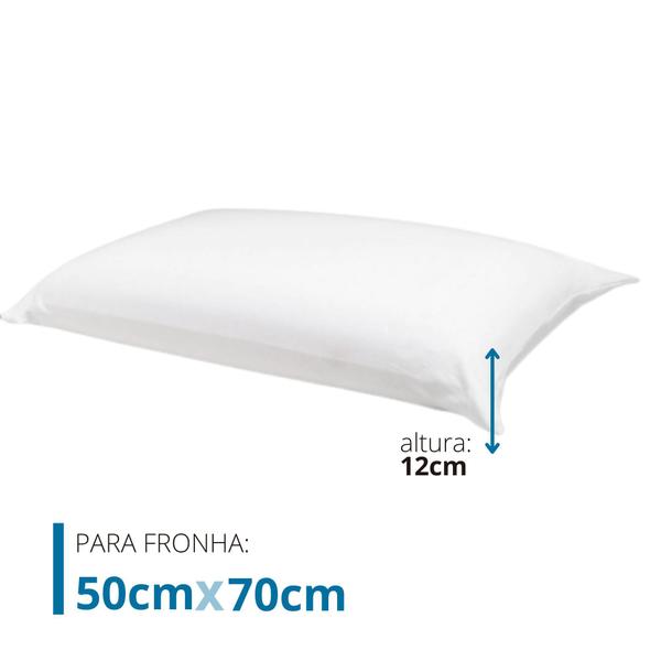 Kit 2 Travesseiros 70x50 50% Penas 50% Plumas de Ganso - Daune Imagem de Kit 2 Travesseiros 70x50 50% Penas 50% Plumas de Ganso - Daune