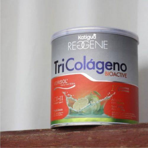 Imagem de Kit 2 Tri Colágeno 3 Em 1 Bioativo Sabor Limão 275g Katiguá