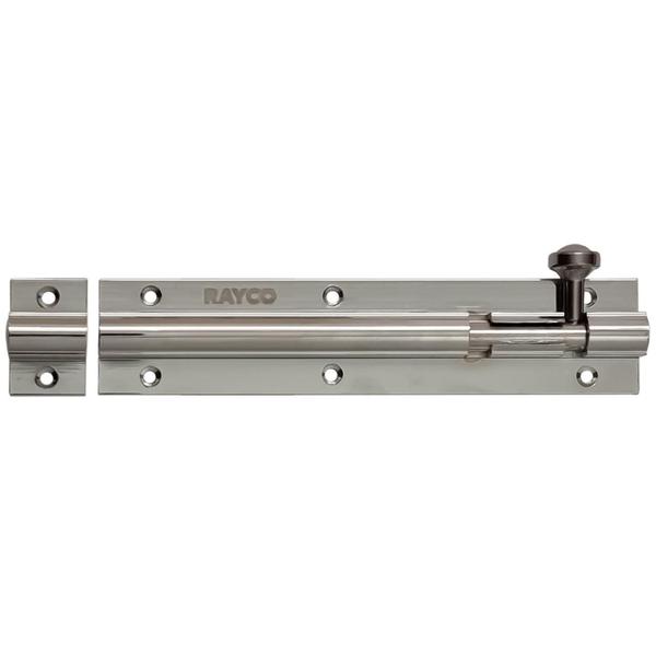 Kit 2 Trincos 150Mm Tarjeta Ferrolho Porta Alumínio Cromado - Rayco Imagem de Kit 2 Trincos 150Mm Tarjeta Ferrolho Porta Alumínio Cromado