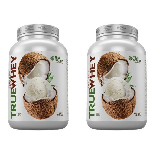 Imagem de Kit 2 TrueWhey Protein Hidrolisado e Isolado Colágeno TrueSource 837G