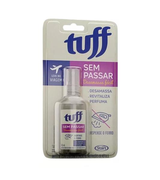 Imagem de Kit 2 Tuff Sem Passa Desamassa Fácil Roupas Odor 60ml Viagem