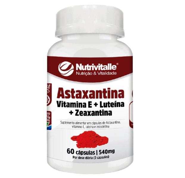 Imagem de Kit 2 Un - Astaxantina 540Mg 60 Capsulas Nutrivitalle