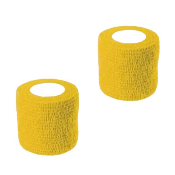 Imagem de Kit 2 un Bandagem / Atadura Flexível para PET 5cm - Amarelo