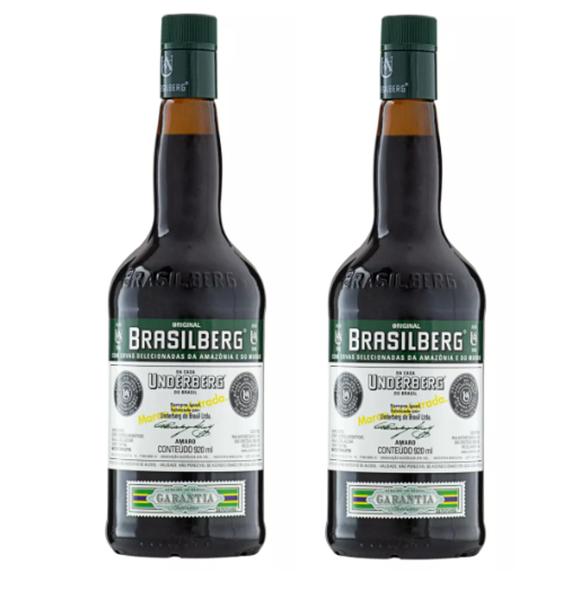 Imagem de Kit 2 Un Bitter Underberg Brasilberg 920 ml