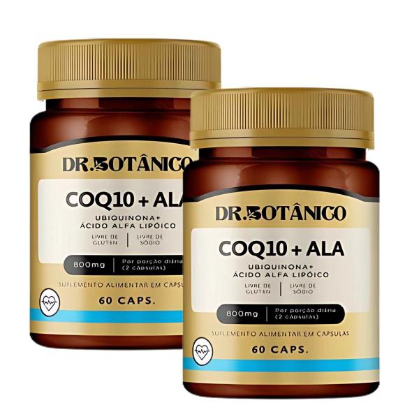 Imagem de Kit 2 un - coenzima q10 + acido alfa lipoico - dr botanico