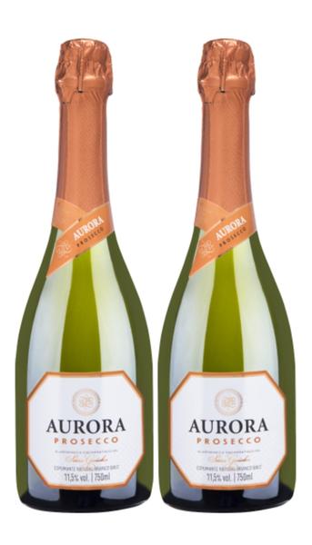 Kit 2 Un Espumante Aurora Prosecco 750 ml Imagem de Kit 2 Un Espumante Aurora Prosecco 750 ml
