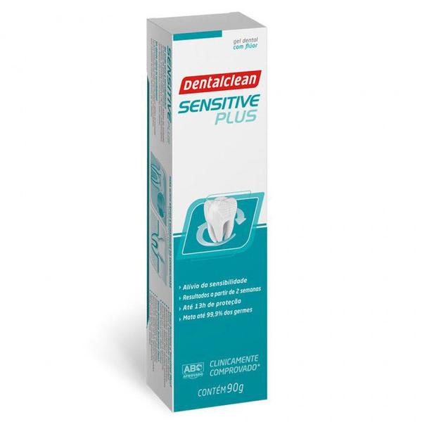 Imagem de kit 2 un Gel Dental Sensitive Plus Dentalclean 90gr