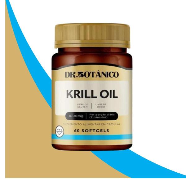 Imagem de Kit 2 un - krill oil 1000mg 60 capsulas dr botanico