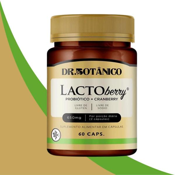 Imagem de Kit 2 un - lactoberry 650mg 60 capsulas dr botanico