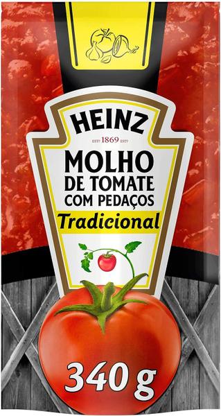 Imagem de Kit 2 Un Molho de Tomate com Pedaços Tradicional 300g Heinz