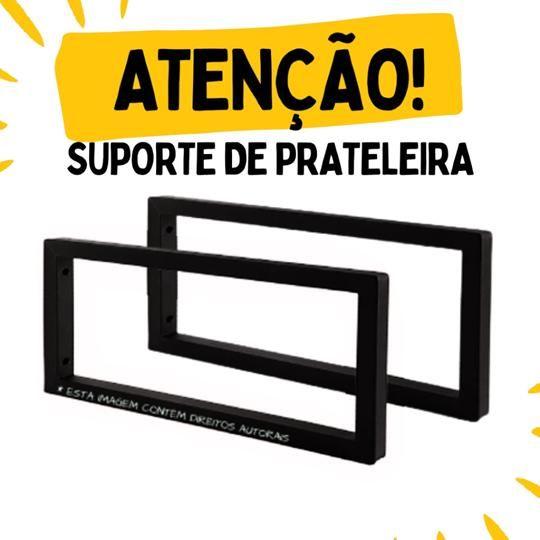 Imagem de KIT 2 Un Suporte Prateleira Estilo Industrial Ferro D Parede