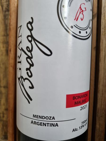 Imagem de Kit 2 un Vinho Argentino Gran Bodega Bonarda-Malbec