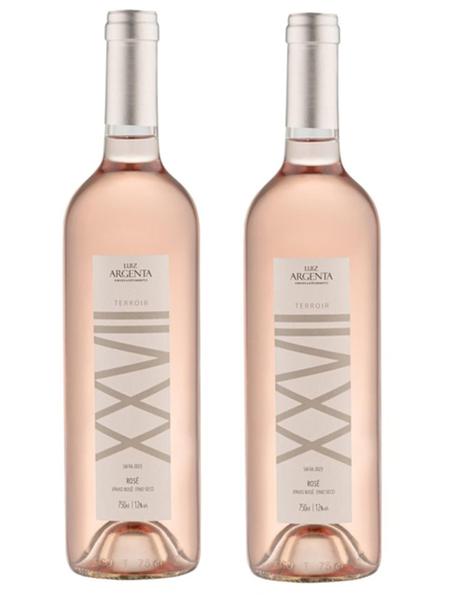 Imagem de Kit 2 Un Vinho Luiz Argenta Terroir XXVII Rosé 750 ml