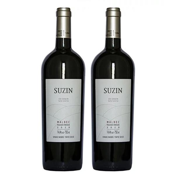 Imagem de Kit 2 Un Vinho Suzin Malbec 750 ml