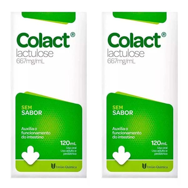 Imagem de Kit 2 und Colact Sem Sabor 667mg Ml C/120 Ml