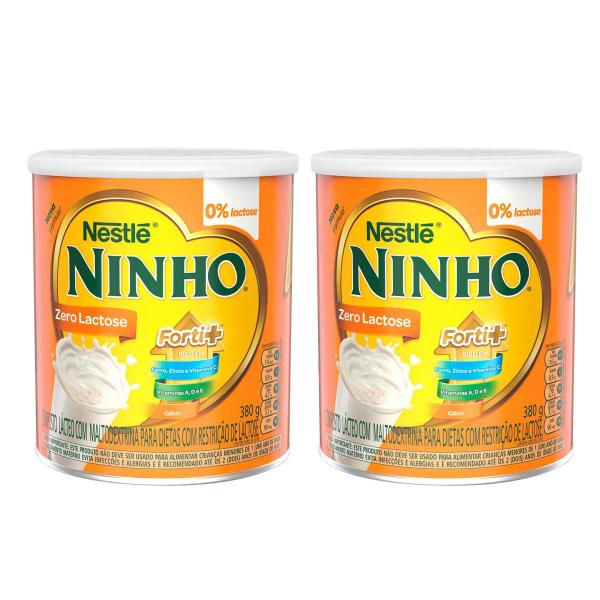 Imagem de Kit 2 und Leite Po Ninho Zero Lactose380G