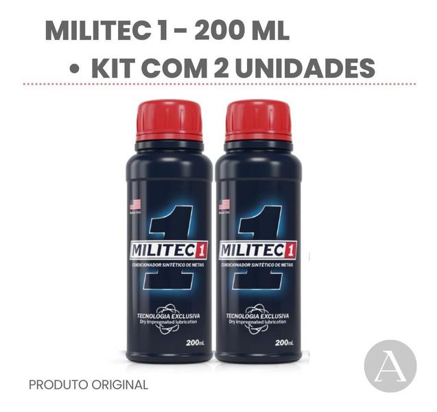 Imagem de Kit 2 Und Militec-1 Condicionador De Metais 200ml Automotivo