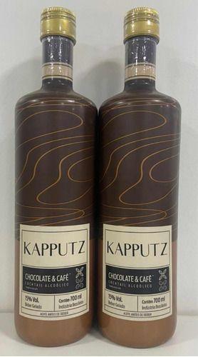 Imagem de  Kit 2 Unidades Licor De Chocolate Kapputz 700 ML