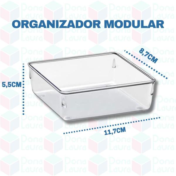 Imagem de Kit 2 Unidades Organizador Pequeno Acessórios Gavetas Peças