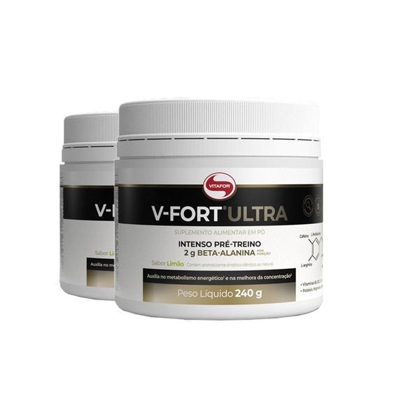 Imagem de Kit 2 V- Fort Ultra Vitafor 240g Limão