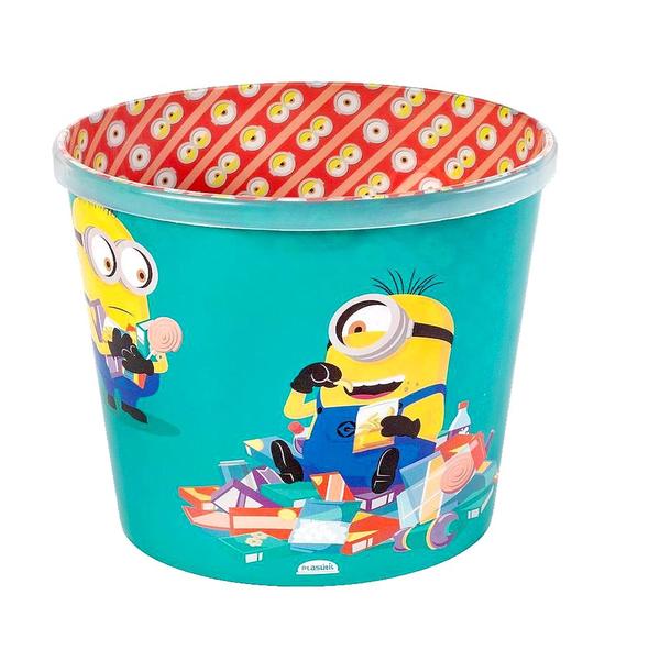 Imagem de Kit 2 Vasilhas de Pipoca Balde Infantil dos Minions 2 Litros