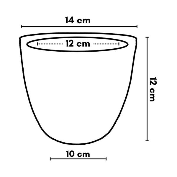 Imagem de Kit 2 Vasos Cachepot De Cerâmica 6 Cores Para Decoração