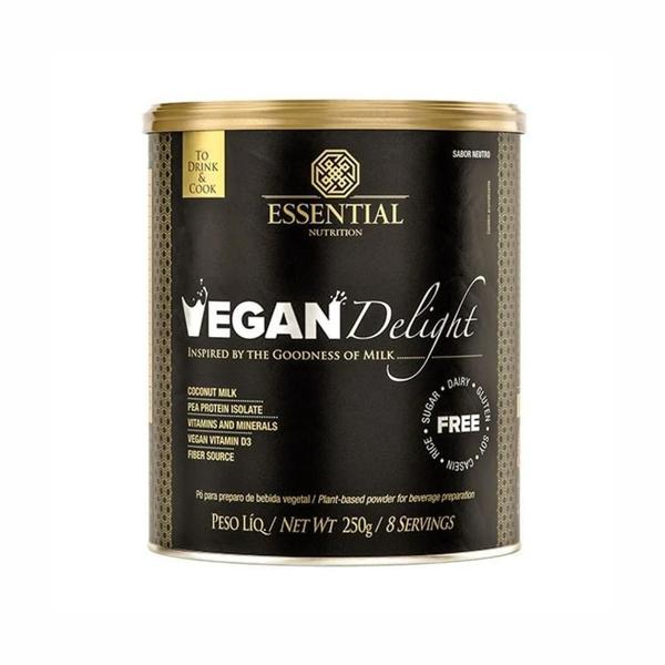 Imagem de Kit 2 Vegan Delight Leite De Coco Essential Nutrition 250G