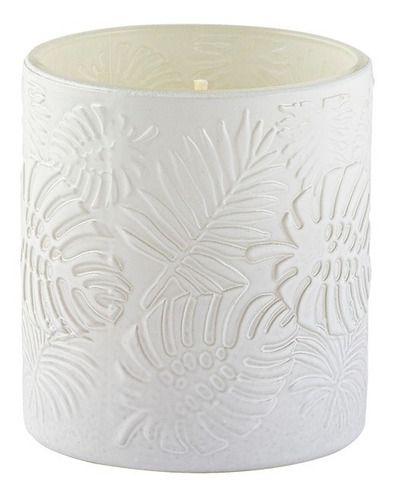 Imagem de Kit 2 Velas Perfumada Decorativa Copo Vidro Branco Aromática