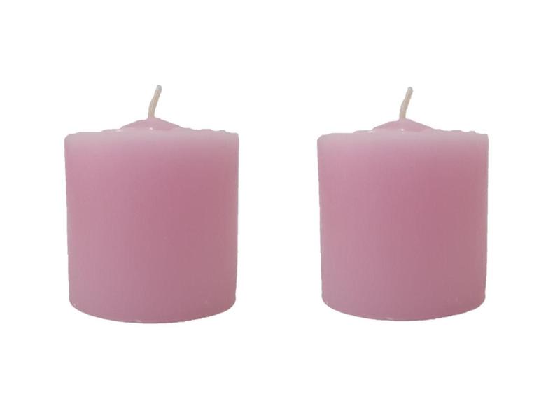 Imagem de Kit 2 Velas Perfumadas Com Aroma De Rosa - Perfume Seu Lar - Velas Da JU