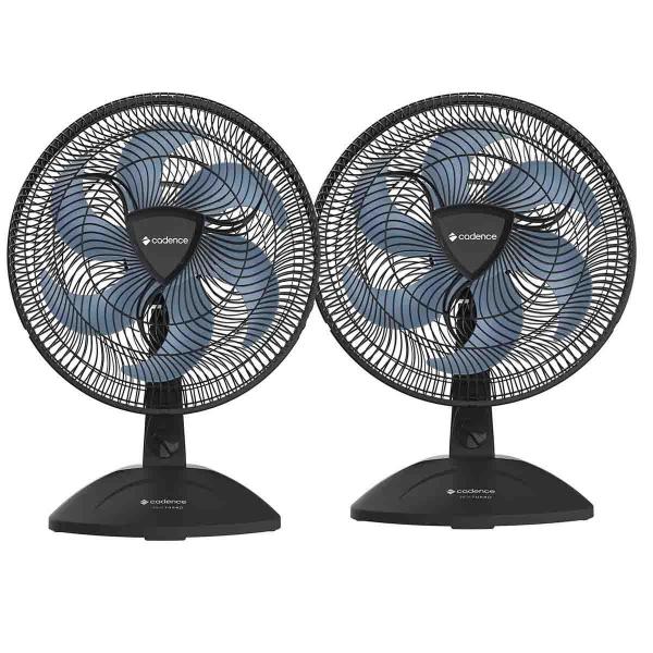 Imagem de Kit 2 Ventilador De Mesa Cadence 40Cm 6 Pas Turbo 220V