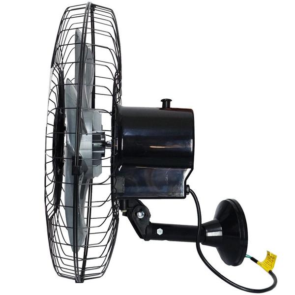 Imagem de Kit 2 Ventiladores Parede 50cm 200W Industrial Turbo Turbão 6 Pás Bivolt 110V 220V Preto Vitalex