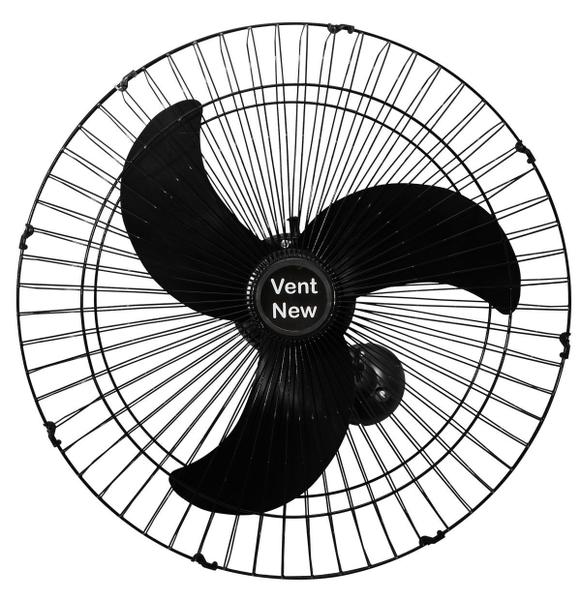 Imagem de Kit 2 Ventiladores Parede Bivolt Preto Oscilante 60 Cm