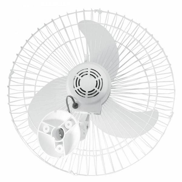 Imagem de Kit 2 Ventiladores Parede Oscilante 60Cm Branco Bivolt 200W