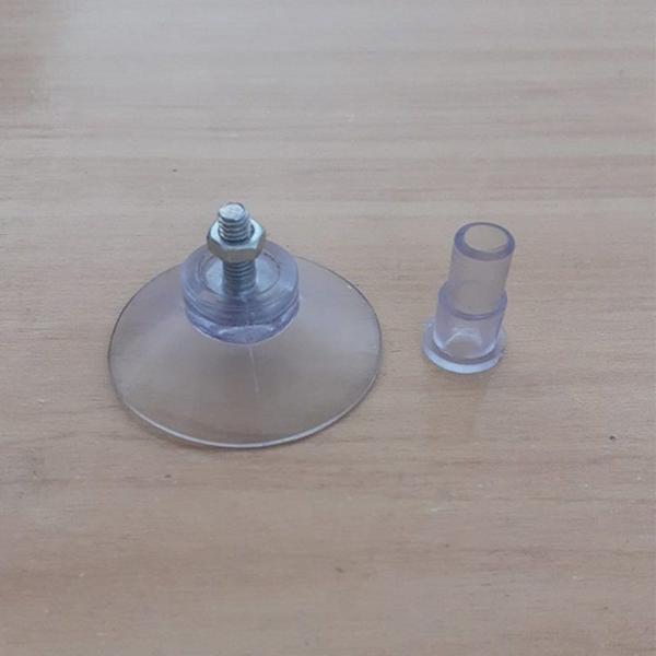 Kit 2 Ventosas de 40mm (4 cm) PVC C/Parafuso,Porca E Selante - H Plásticos Imagem de Kit 2 Ventosas de 40mm (4 cm) PVC C/Parafuso,Porca E Selante