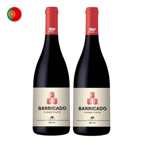 Kit 2 Vinhos Barricado Tinto Portugal 750ml - Casa Relvas Imagem de Kit 2 Vinhos Barricado Tinto Portugal 750ml