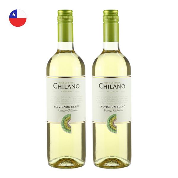 Imagem de Kit 2 Vinhos Chilano Sauvignon Blanc Branco Chile 750ml