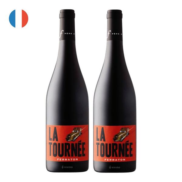 Imagem de Kit 2 Vinhos Ferraton La Tournée Tinto França 750ml