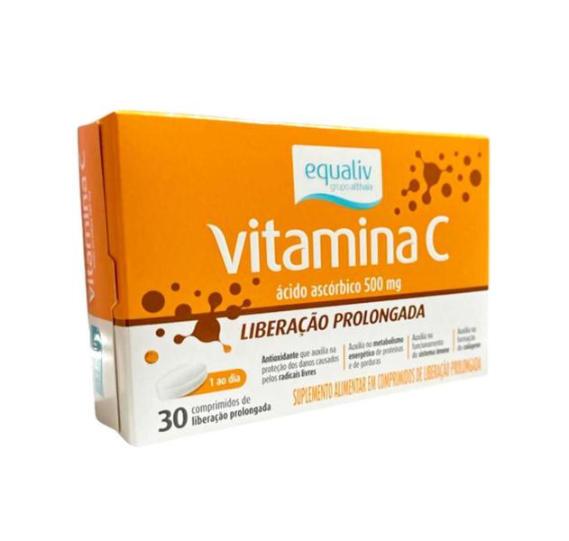 Imagem de Kit 2 Vitamina C 500mg Equaliv Althaia C/ 30 comp.