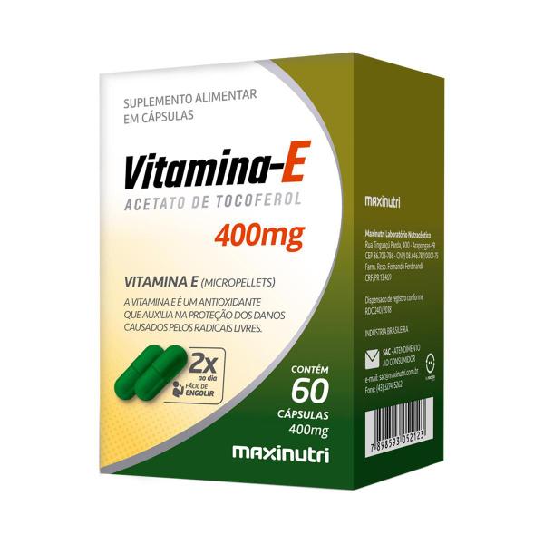 Imagem de Kit 2 Vitamina E 400mg Maxinutri 60 Cápsulas