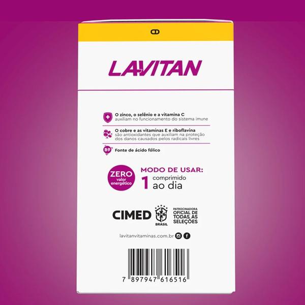 Imagem de Kit 2 Vitamina Lavitan A-Z Mulher Super Fórmula 60Cps-Cimed