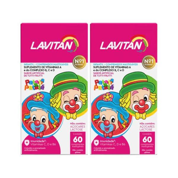 Imagem de Kit 2 Vitaminas Lavitan Patati Patatá De 60Cps - Cimed