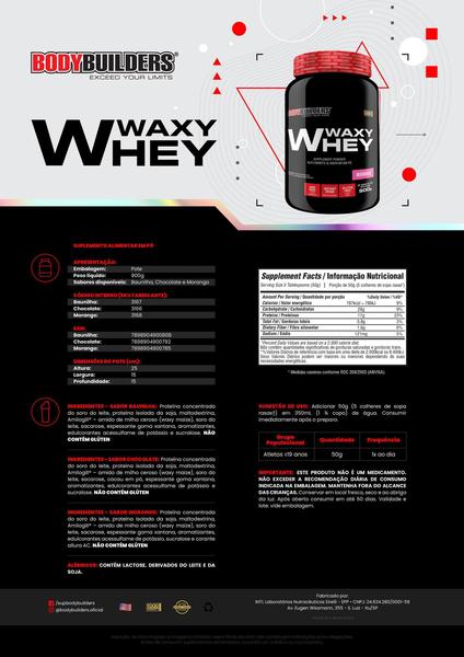 Imagem de Kit 2 Waxy Whey 900G Mor + Bcaa + 2 Creatina 100G+ Coquete