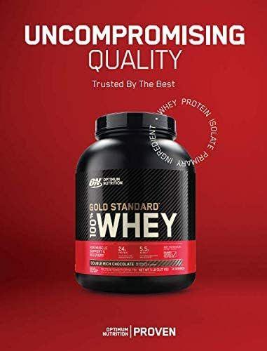 Imagem de Kit 2 Whey Gold Standard Optimum Nutrition 5LB (2.27kg) Baunilha