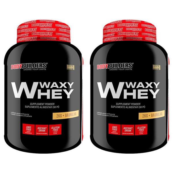 Imagem de Kit 2 Whey Protein Waxy Whey (35%) - 2Kg - Bodybuilders