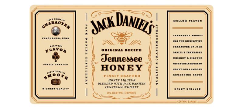 Imagem de Kit 2 Whiskey Jack Daniel's Honey 1.000ml com 2 Copos de Vidro de 250ml para Whisky