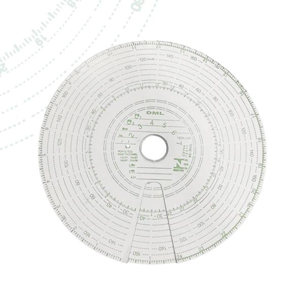 Imagem de Kit 20 Caixa Disco Tacógrafo Semanal 7 Dias 180 Km Dml