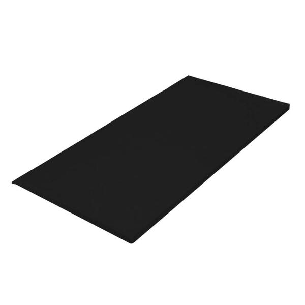 Kit 20 Colchonete Slim 95x59cm Solteiro Para Ginástica Academia Escola material sintético Preto - Ahazzo Móveis Imagem de Kit 20 Colchonete Slim 95x59cm Solteiro Para Ginástica Academia Escola material sintético Preto - Ahazzo Móveis